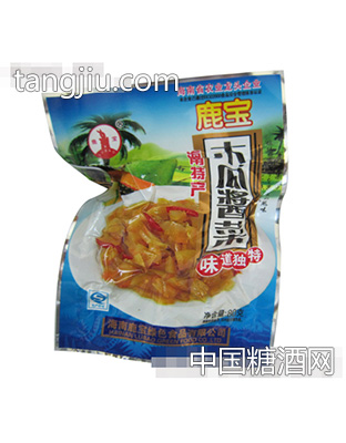 鹿宝木瓜酱菜80g
