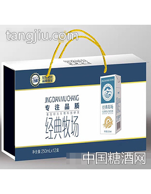 经典牧场饮品250mlx12盒