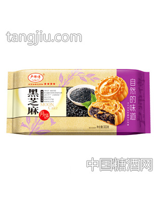 卢师傅黑芝麻月饼300g