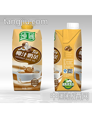 纯属椰汁奶茶330ml