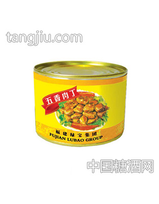 五香肉丁罐头