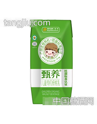 甄养儿童有机核桃乳200ml