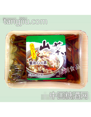 绿剑山菜釜饭