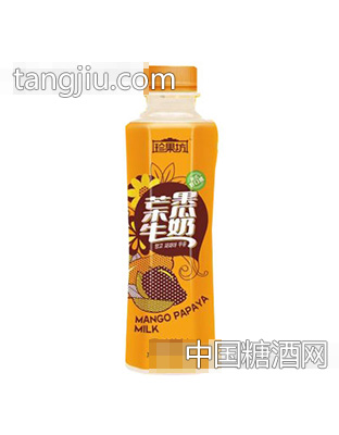 珍果坊芒果木瓜牛奶乳味饮料500ml