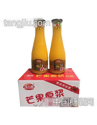 金六源芒果原浆果汁饮料箱装