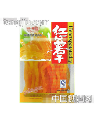 旺果佳红心薯干220g