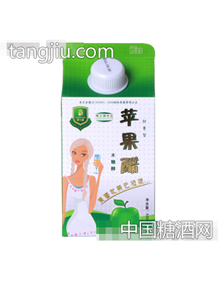 绿之源500ml屋顶盒苹果醋