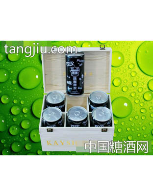 凯盾原浆黑啤酒1L