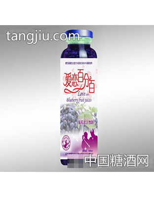 爱恋蓝莓果汁饮料300ml