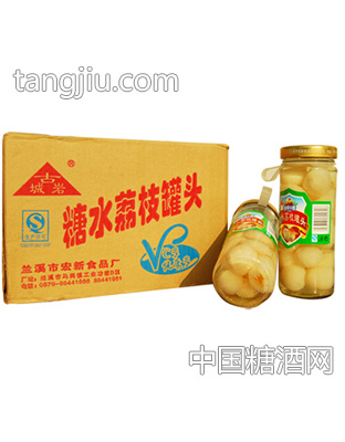 糖水荔枝罐头箱装