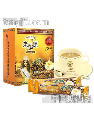 老怡保三合一速溶白咖啡原味200g