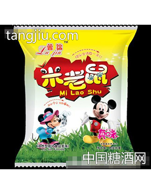 鲁锦米老鼠膨化食品黄