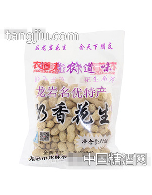 龙岩奶香花生210g