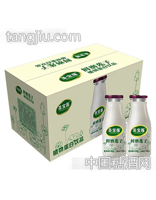 圣宝莲鲜磨莲子植物蛋白饮品箱装