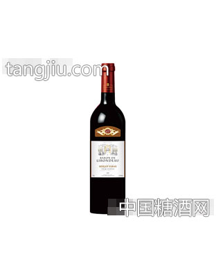 利隆多男爵美乐西拉干红葡萄