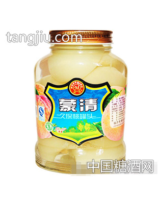 820g糖水久保桃罐头