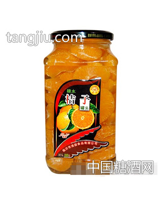 北京杯880g糖水桔子罐头