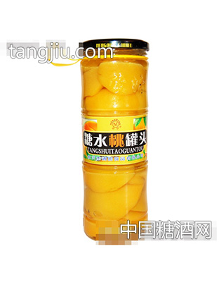 高竹节600g糖水黄桃罐头