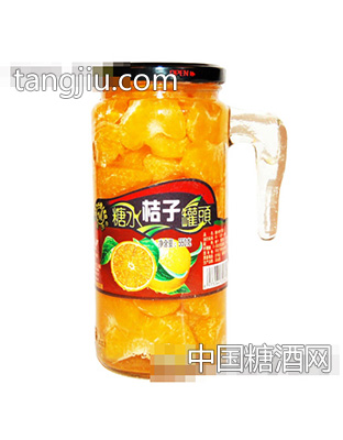 小把杯550g糖水桔子罐头