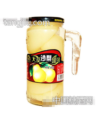 小把杯550g糖水梨罐头