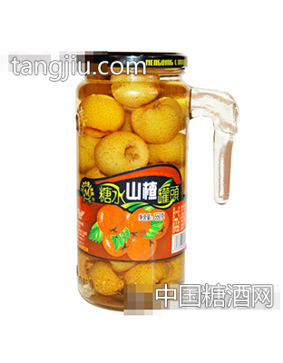 小把杯550g糖水山楂罐头