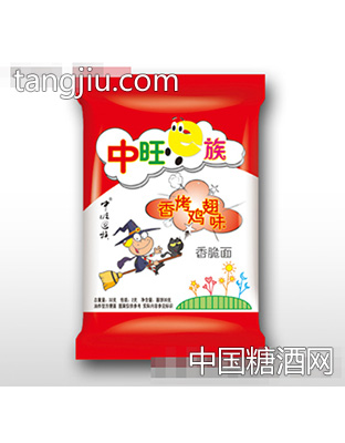中旺E族香脆面香烤鸡翅味
