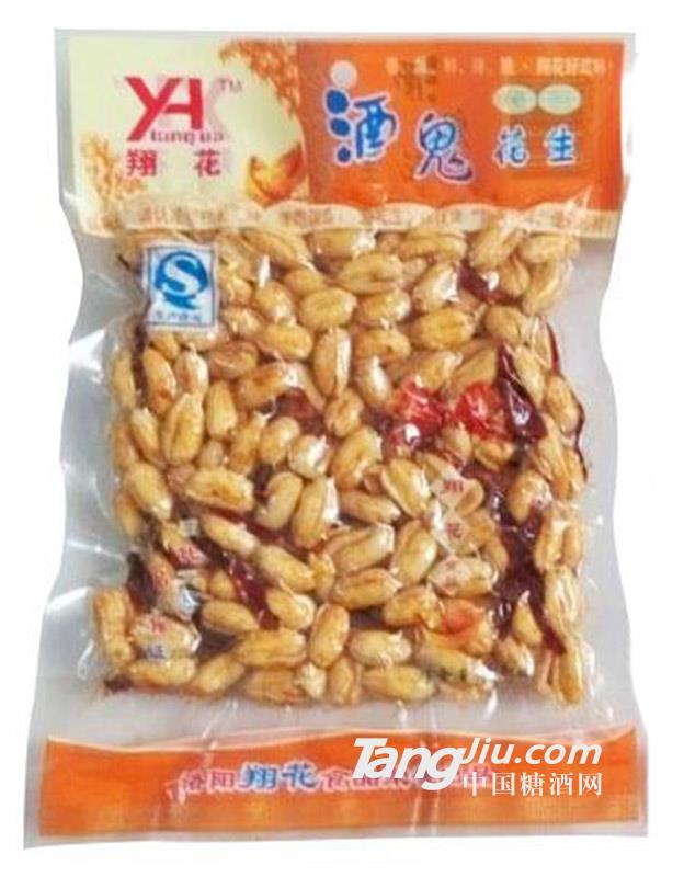 翔花香辣酒鬼花生200g 