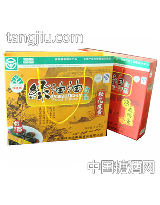 绿油油牌熟咸鸭蛋和松花皮蛋
