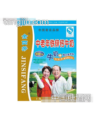 金四芳中老年高钙牛奶蛋白营养粉