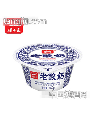 康小乐老酸奶160克