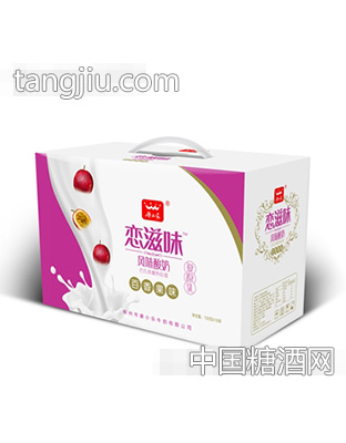 恋滋味百香果风味酸奶150gx16杯礼品装