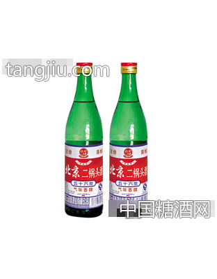 北京二锅头酒五十六度500mlx12（绿）