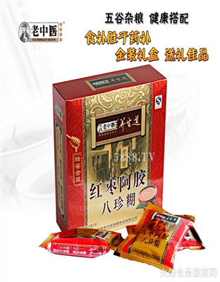老中医蜂蜜金装红枣阿胶八珍糊