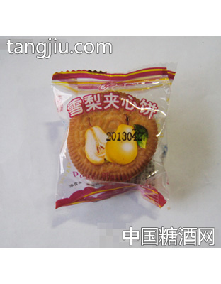 麦香雪梨夹心饼干