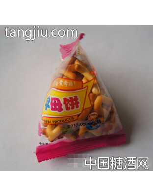 麦香字母饼干