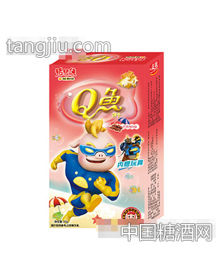 33g麦叽猪猪侠Q鱼饼干巴西烤肉味