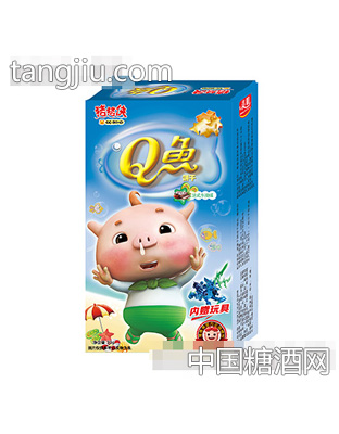 33g麦叽猪猪侠Q鱼饼干法式牛排味