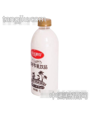可可那特椰子牛乳饮品1L