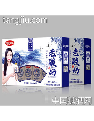 可可那特老酸奶280mlx8瓶箱装