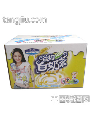 麦香味奶茶箱装