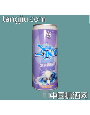 一摇冰冰爽蓝莓饮