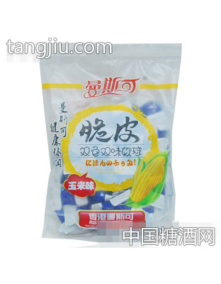 曼斯可脆皮双色双味软球玉米味