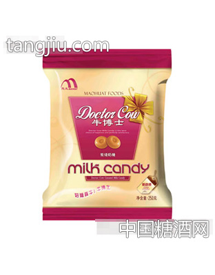 250g牛博士奶糖袋