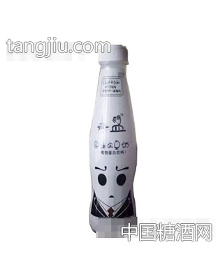 青盟原味浓豆奶植物蛋白饮料318ml