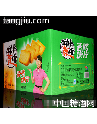 功夫麦坊香烤馍片香葱味箱装