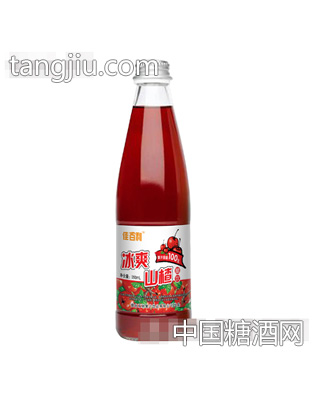 佳百利冰爽山楂醋饮350ml