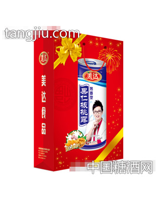 美达果仁核桃露手提袋