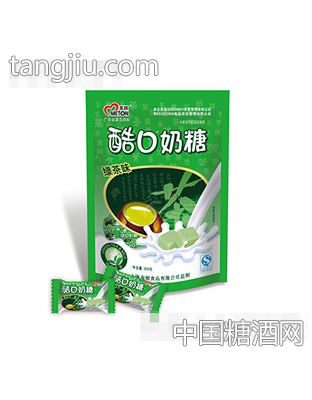 美顿酷口绿茶味奶糖500g