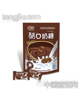 美顿酷口巧克力味奶糖500g