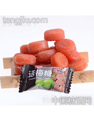 美顿话梅糖500g实物图